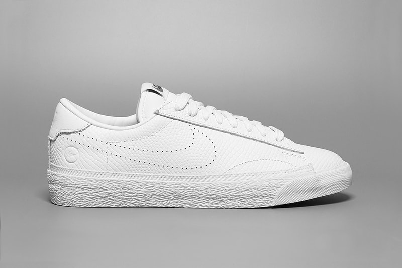 Nike fragment All White Zoom Tennis Classic
