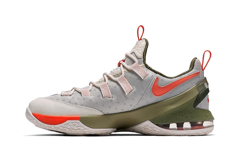 Nike Basketball LeBron 13 Olive Phantom Sneaker