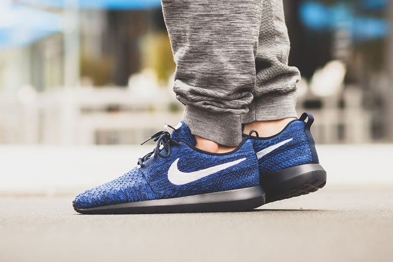 Nike Roshe NM Flyknit Dark Obsidian White