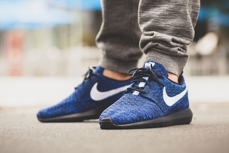 Nike Roshe NM Flyknit Dark Obsidian White