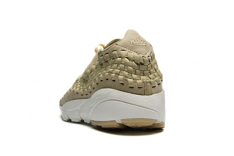 nike air footscape woven linen tan sail colorway