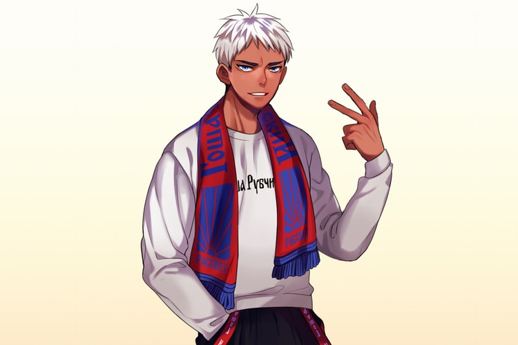 Raf Simons, Gosha Rubchinskiy, Rick Owens & Thom Browne as Manga Characters