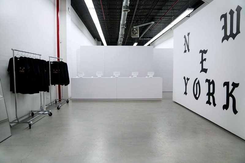 The Life of Pablo Pop-Up Shop in New York City with Kanye West