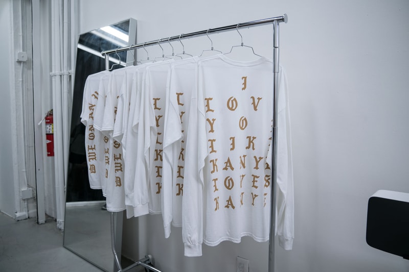 The Life of Pablo Pop-Up Shop in New York City with Kanye West
