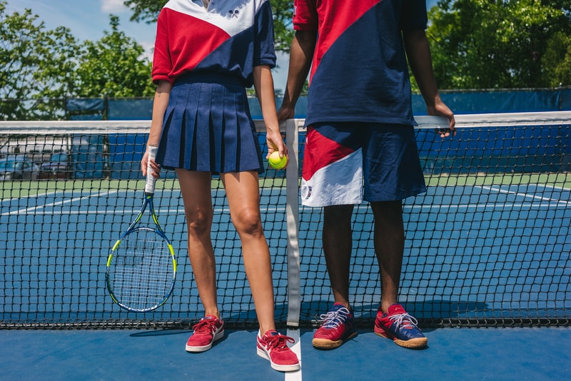 Packer and ASICS Tennis Collection with Mitchell & Ness