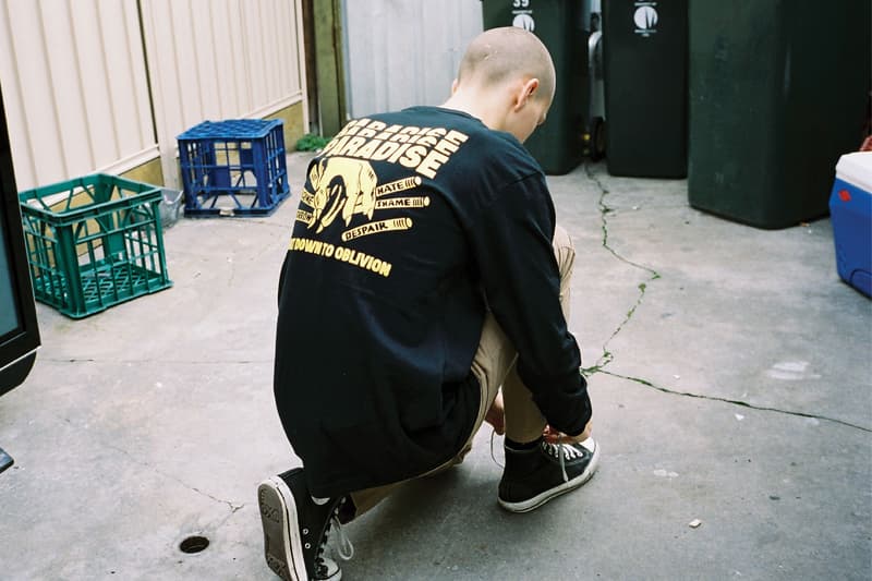 paradise youth club, parasite, graphics, lookbook