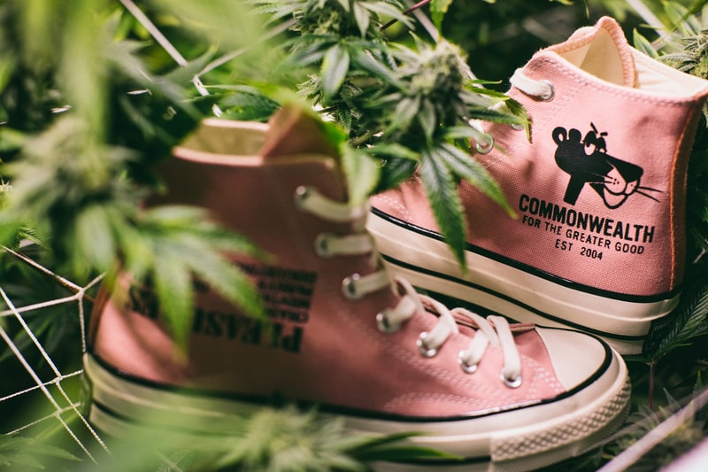 PLEASURES x Commonwealth "Dual Personalities" Converse All Star