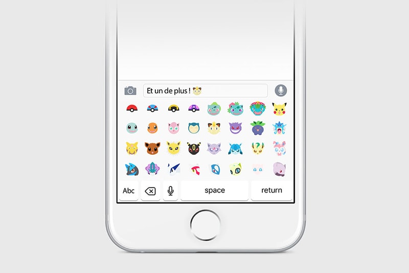 Pokemon Pokemoji Keyboard