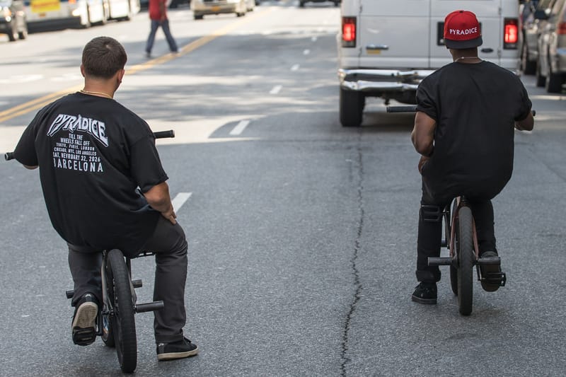 Watch PYRADICE's BMX Team Shred NYC in New Summer Collection