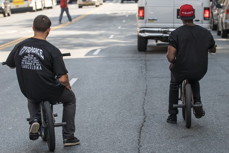 Watch PYRADICE's BMX Team Shred NYC in New Summer Collection