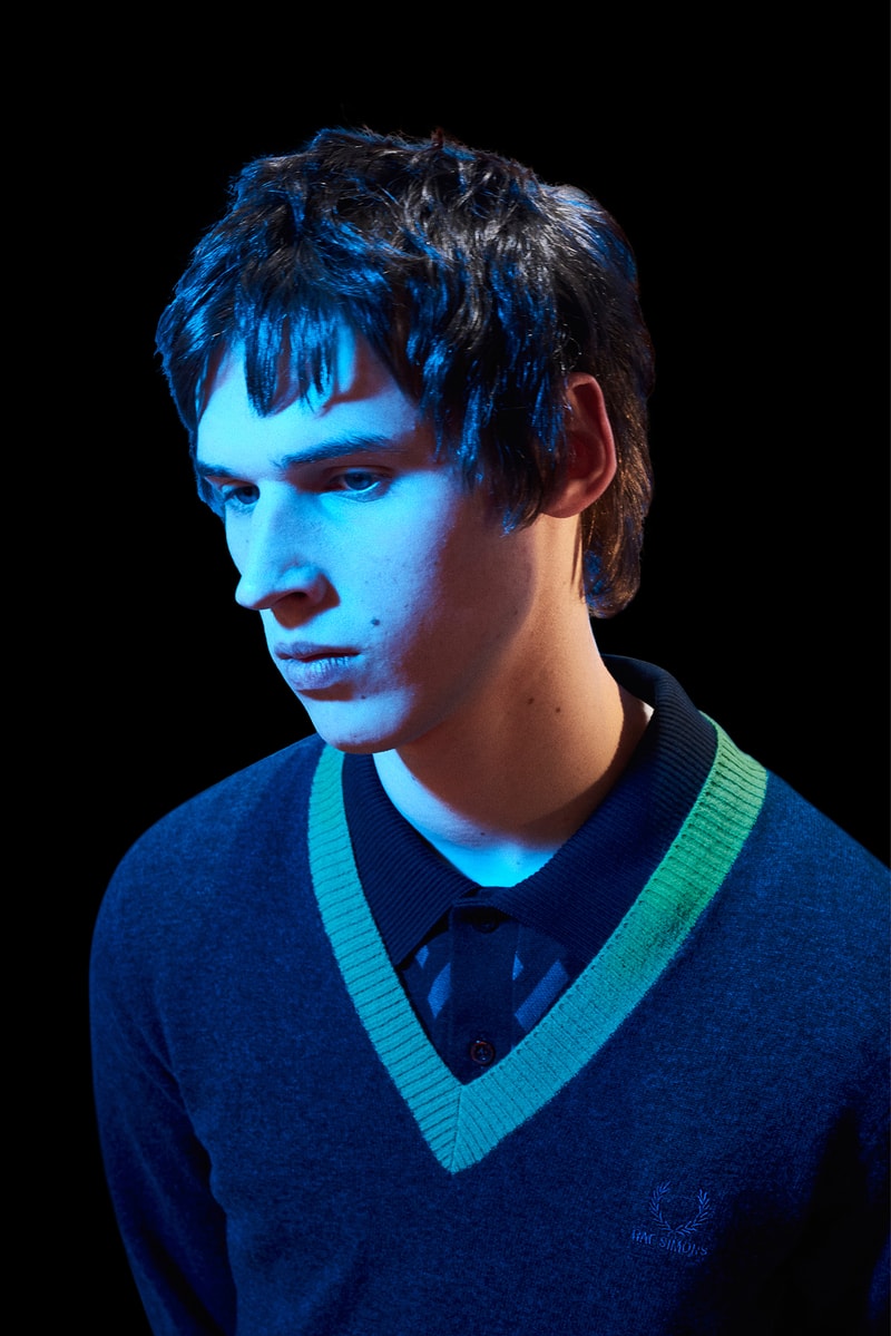 Raf Simons Fred Perry 2016 Fall/Winter Lookbook