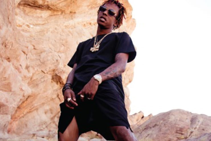 Rich The Kid Models the SoleFly x Jordan Collaboration