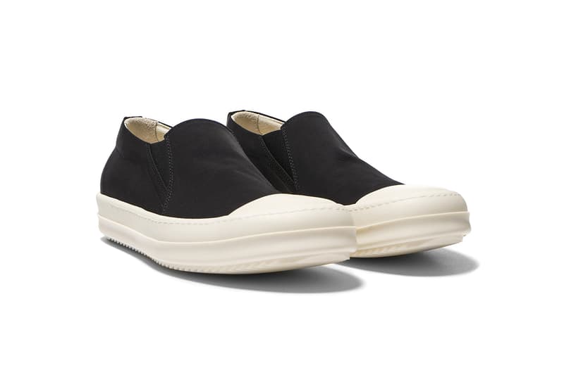 black and white rick owens shoes