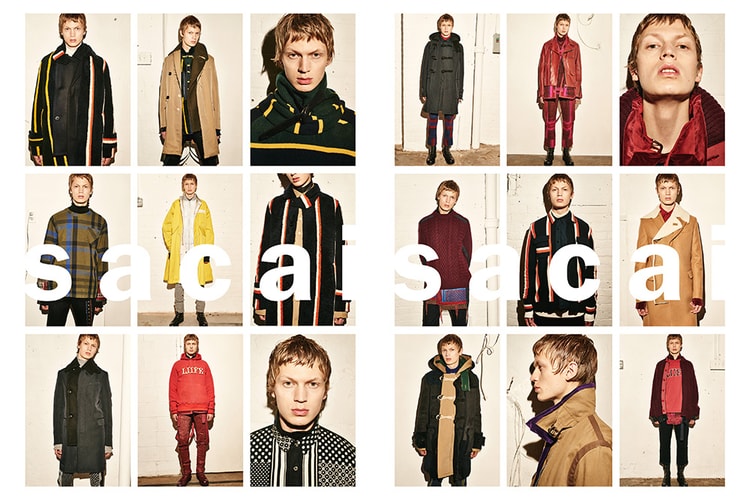 sacai's 2016 Fall/Winter Campaign Gives Us Bite-Sized Looks of the New Collection's Covetable Styles