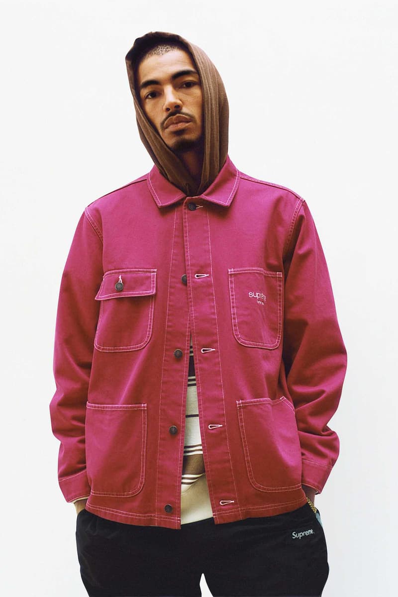 Supreme Pink Utility Jacket