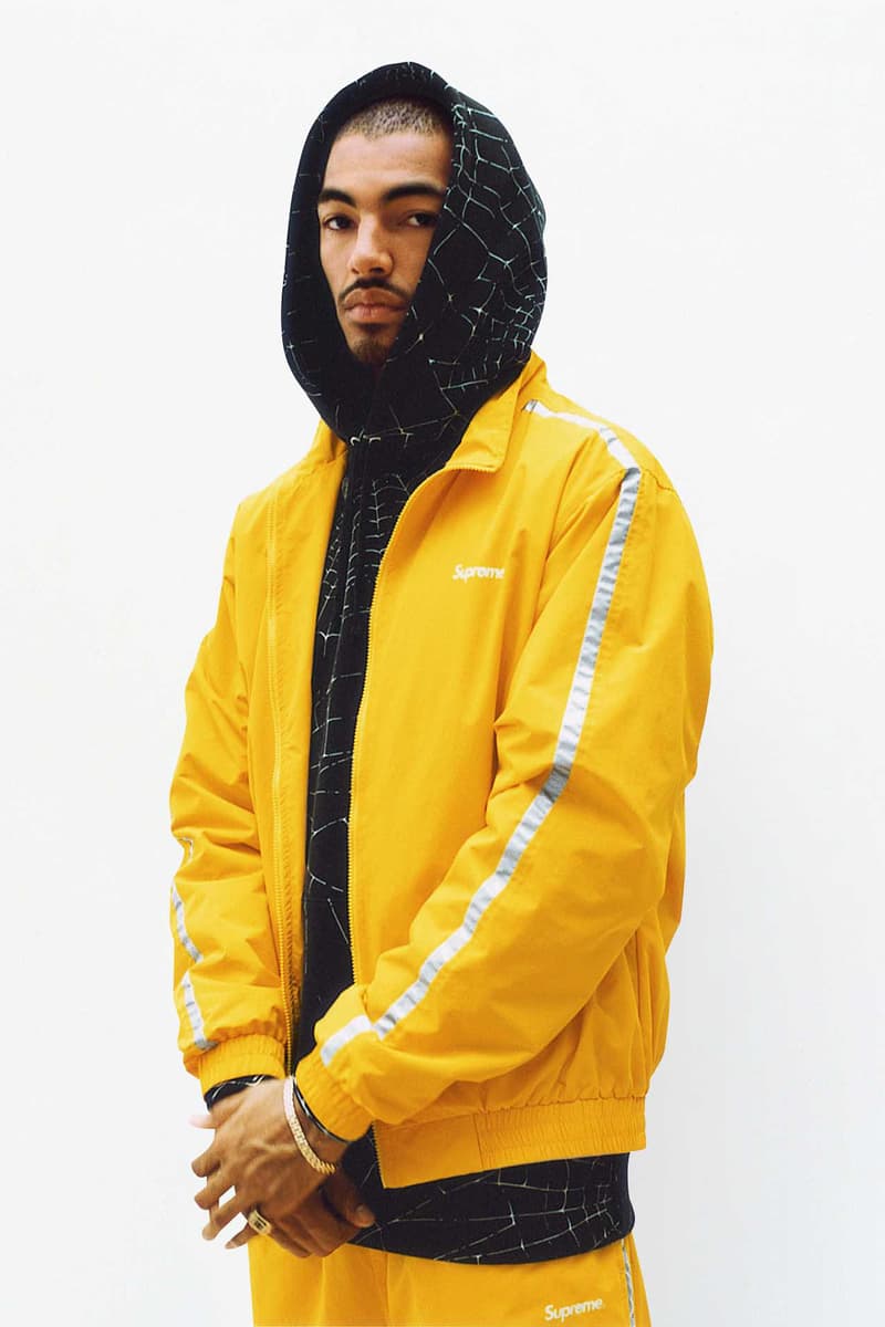 Supreme Yellow Track Jacket