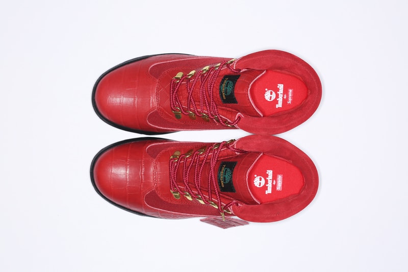 Supreme x Timberland 2016 Fall/Winter Lug Field Boot