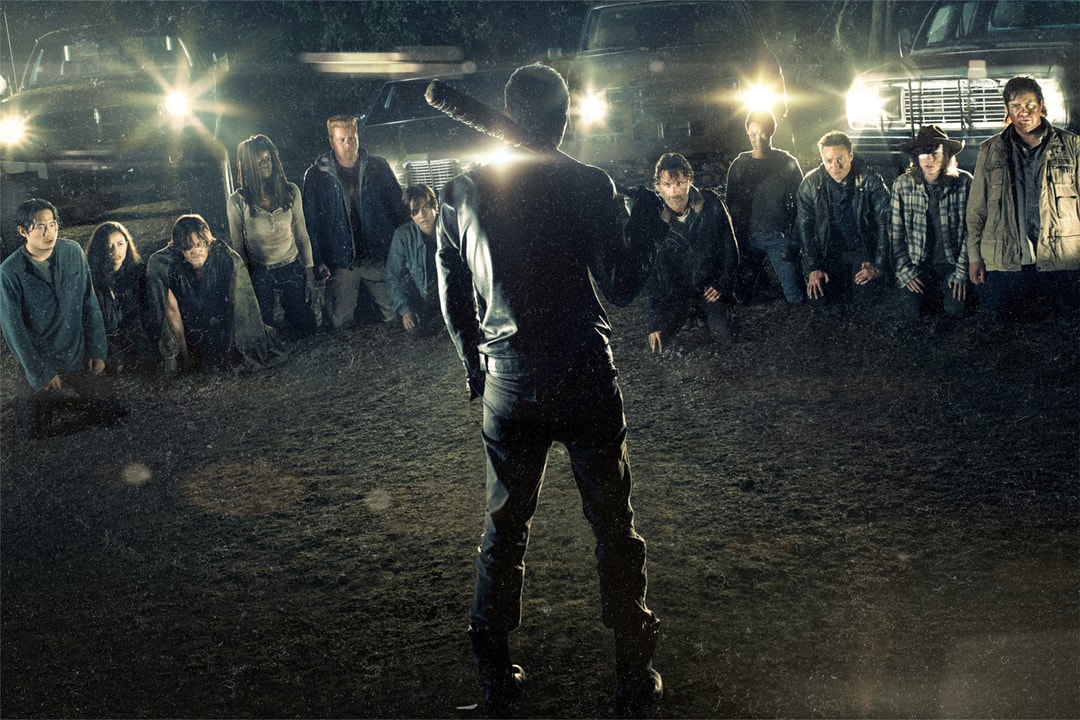 The Walking Dead Poster Season 7 (Exclusive Art) Negan Glenn Abraham - NEW