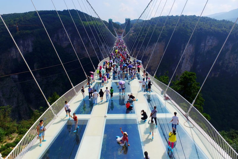 The Zhangjiajie Glass Bridge Is Now Open to the Public