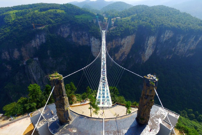 The Zhangjiajie Glass Bridge Is Now Open to the Public