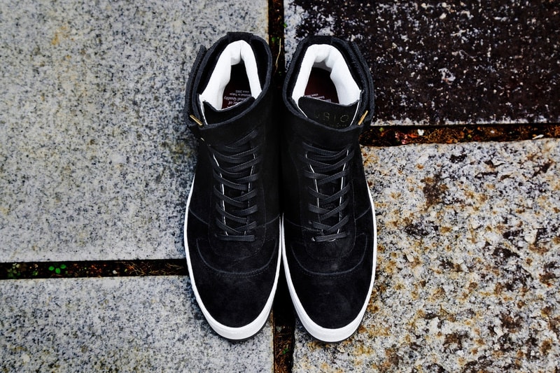 UBIQ MADE in JAPAN Series Introduces VAGET J beige natural black tan leather suede sneakers boots