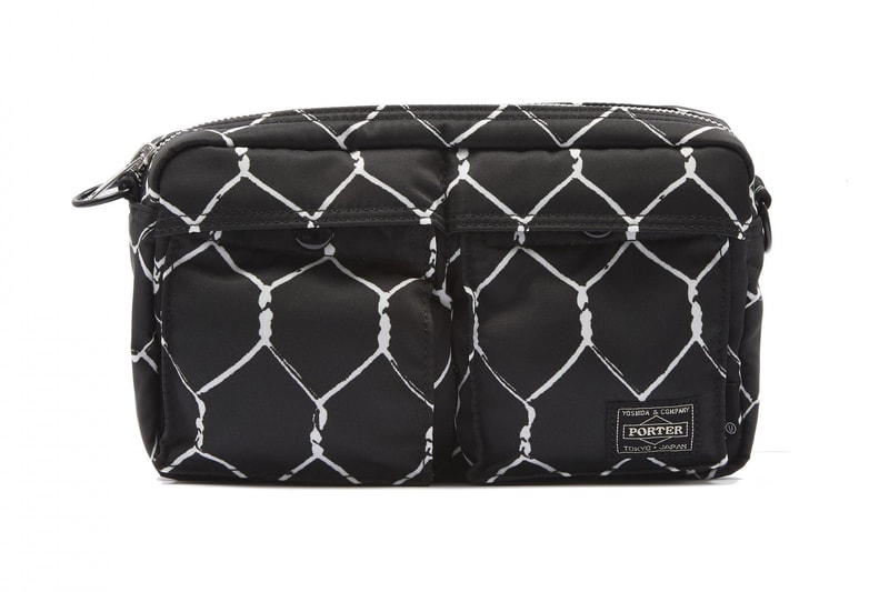 Undercover Porter Cross Body Bag Space Grey Black