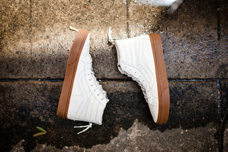Vans Outfits the Sk8-Hi With a Gum Sole