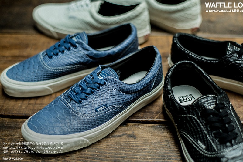 Vans Vault x WTAPS Collection Closer Look