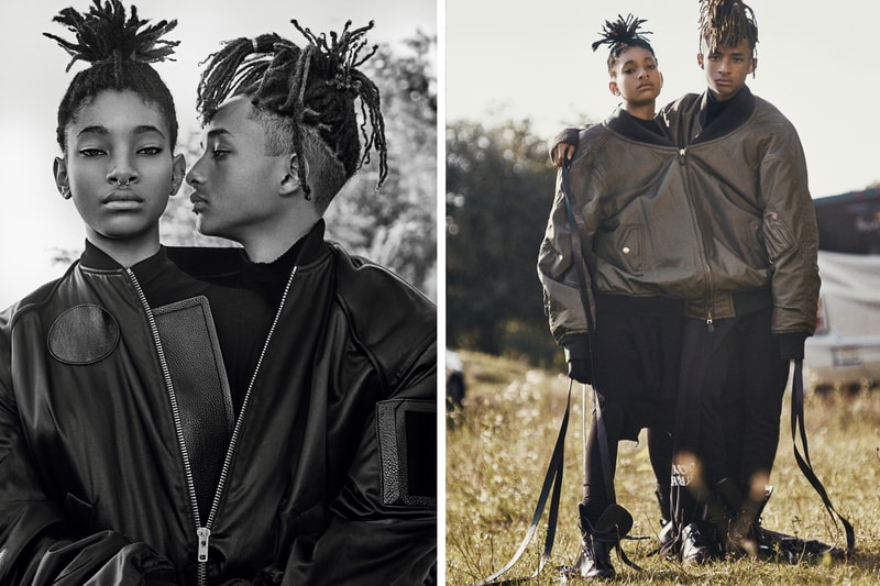 Willow and Jaden Smith Interview Cover Pharrell Williams