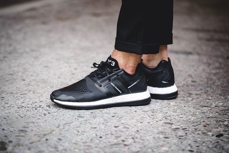 Y-3 Unveils a "Core Black" Iteration of Its Pure Boost ZG Sneaker
