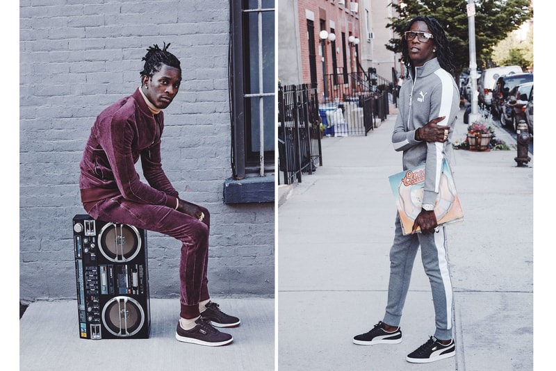 Young Thug Front PUMA Campaign