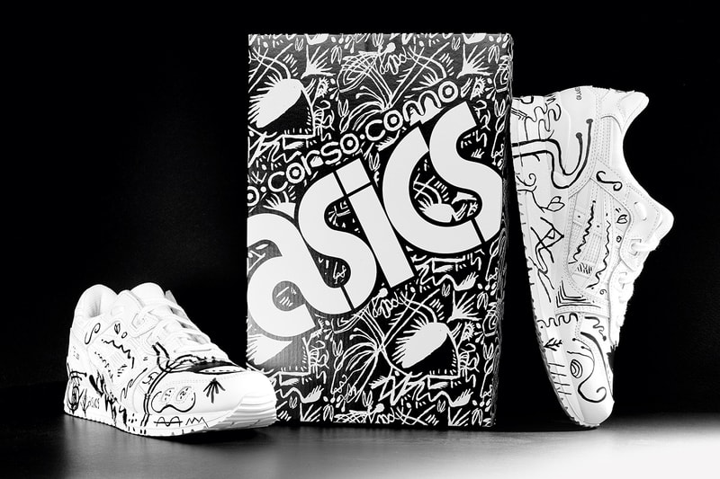 10 Corso Como x ASICS Tiger GEL-Lyte III black white Kris Ruhs