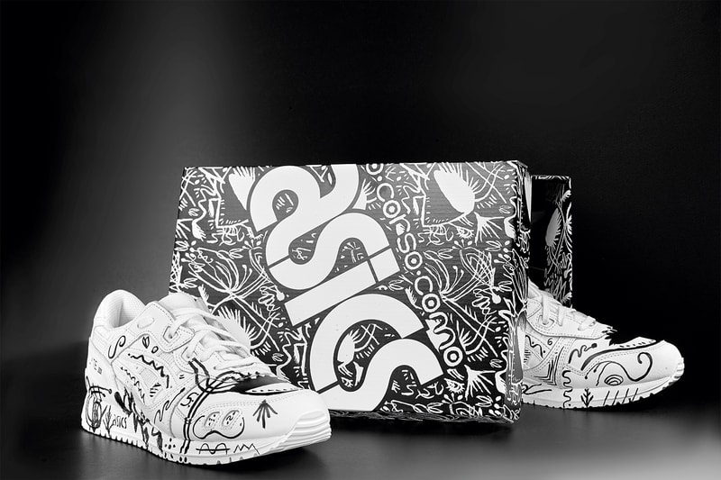 10 Corso Como x ASICS Tiger GEL-Lyte III black white Kris Ruhs