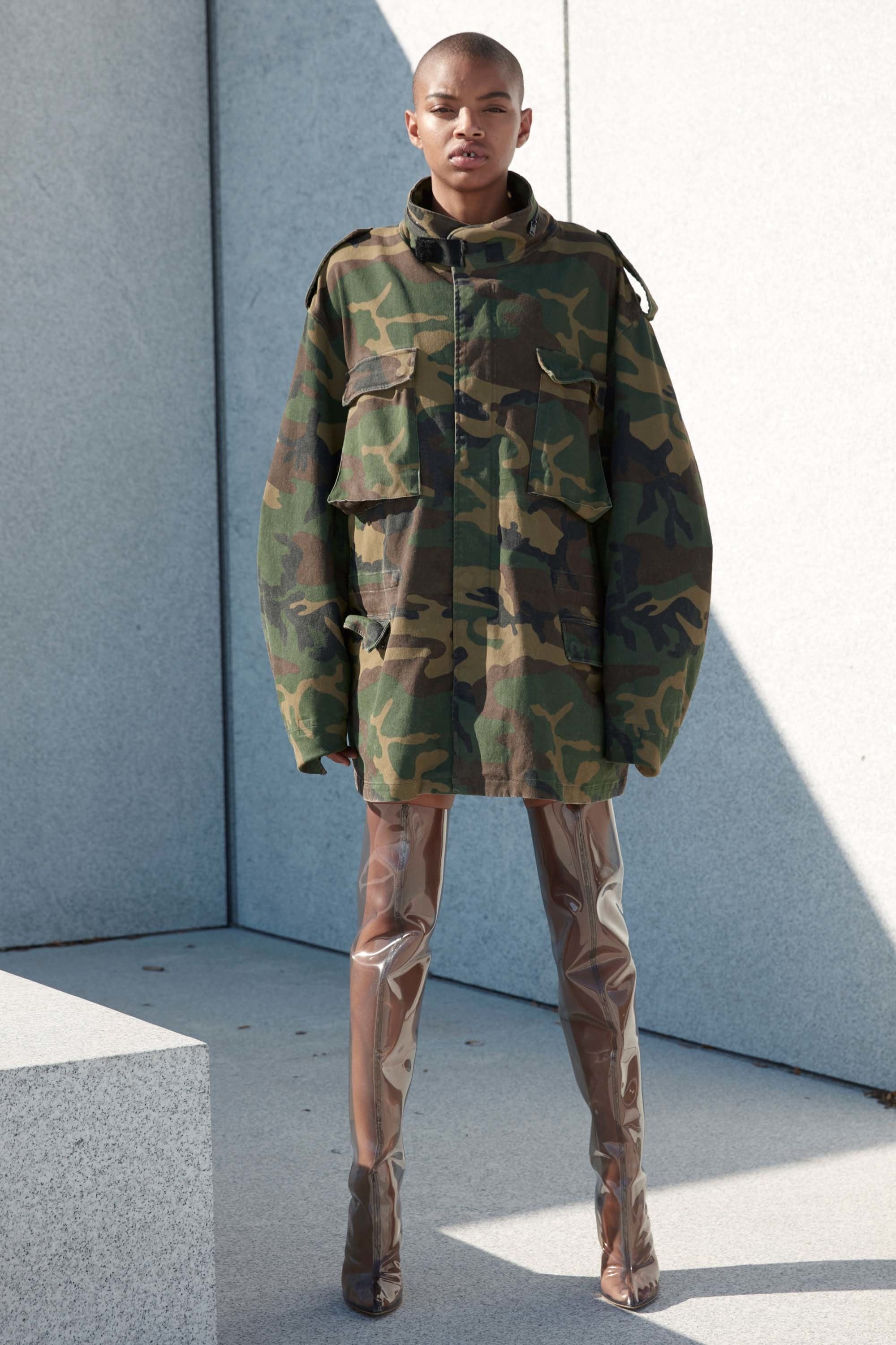 kanye west camouflage jacket
