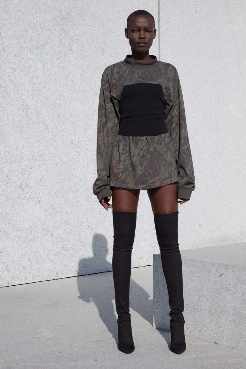 yeezy over the knee boots