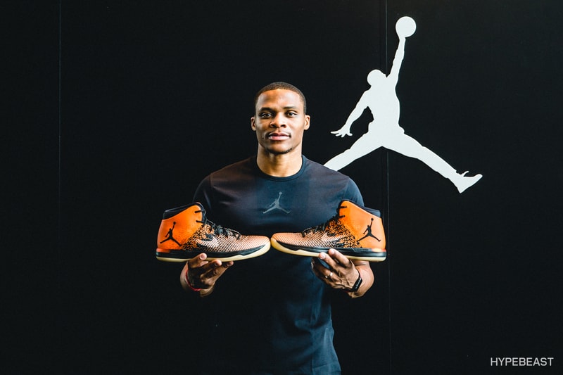 Air Jordan XXXI Shattered Backboard Closer Look Nike Michael Jordan Brand Hi top Hypebeast black orange gradient flyweave basketball