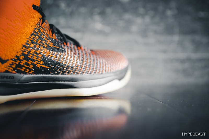 Air Jordan XXXI Shattered Backboard Closer Look Nike Michael Jordan Brand Hi top Hypebeast black orange gradient flyweave basketball