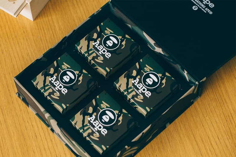 A Bathing Ape Mooncakes AAPE mid-autumn festival bape camo ape head