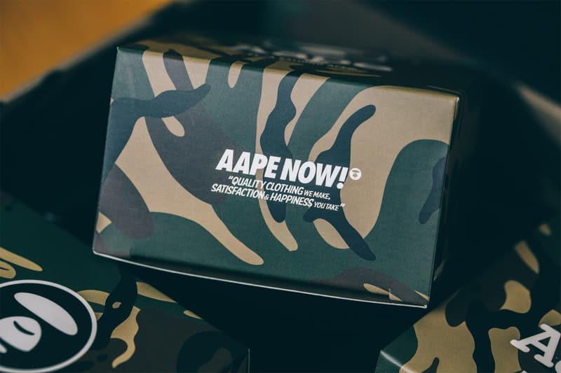 A Bathing Ape Mooncakes AAPE mid-autumn festival bape camo ape head