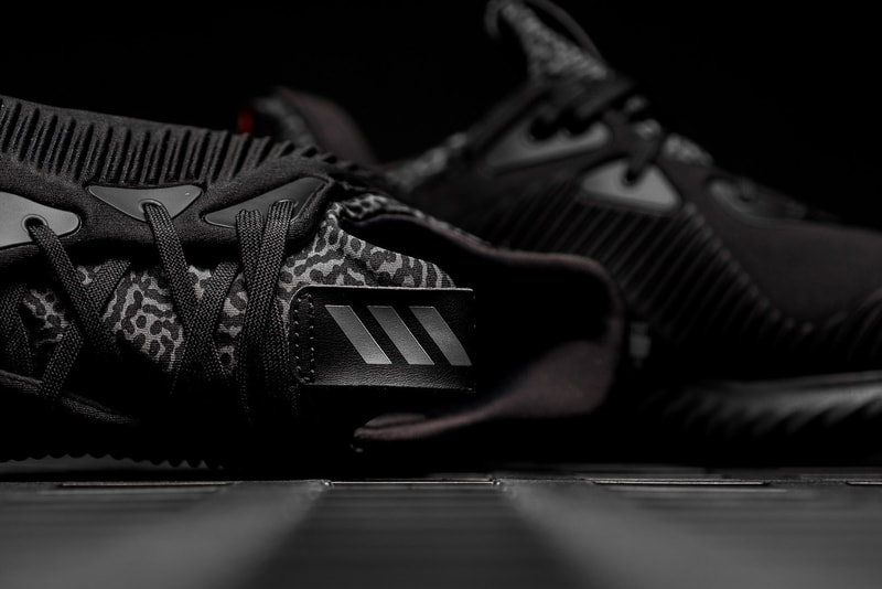 adidas AlphaBOUNCE "Core Black" a Closer Look black  german three strips boost technology