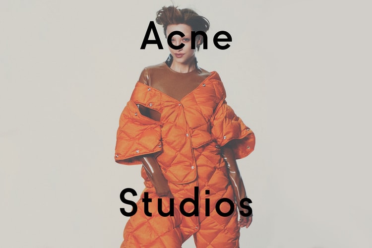 Acne Studios Looks to Photographer David Sims for Its 2016 Fall/Winter Campaign