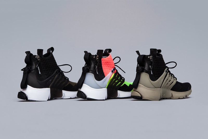 ACRONYM x NikeLab Air Presto Mid Collection Closer Look