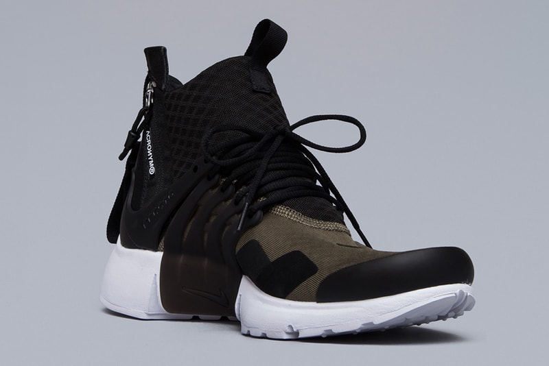 ACRONYM x NikeLab Air Presto Mid Collection Closer Look
