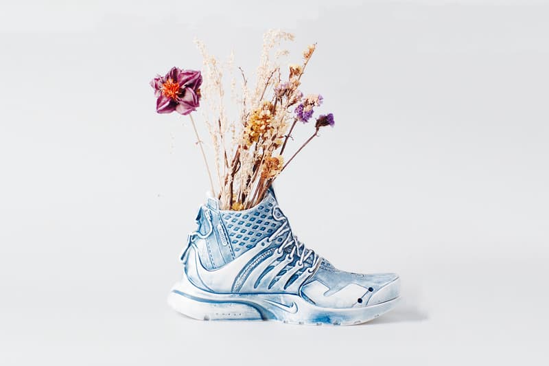 ACRONYM NIKELAB ceramic sneaker vase incense burner porcelain