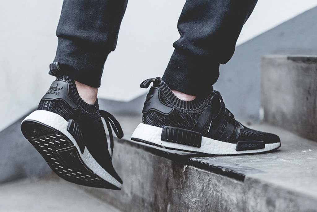 adidas NMD "Winter Wool" Collection Primknit core black triple stripe nmd r1 nmd city sock