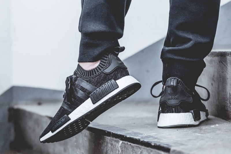 adidas NMD "Winter Wool" Collection Primknit core black triple stripe nmd r1 nmd city sock