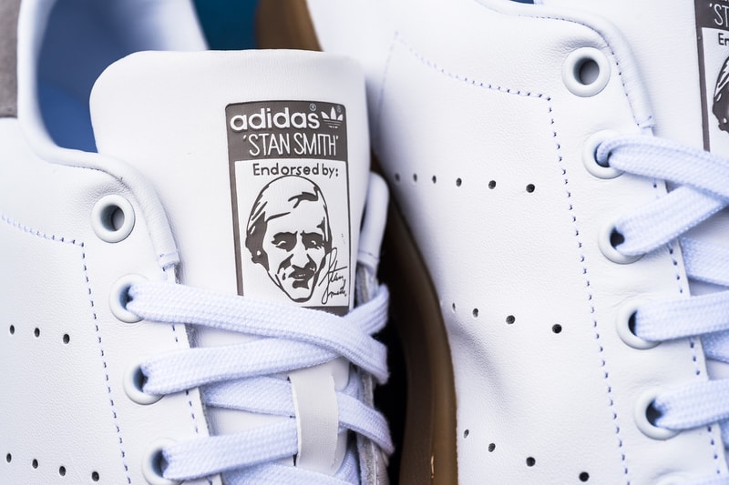 adidas Originals Stan Smith Gum Sole light grey suede