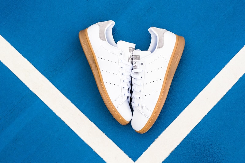 adidas Originals Stan Smith Gum Sole light grey suede