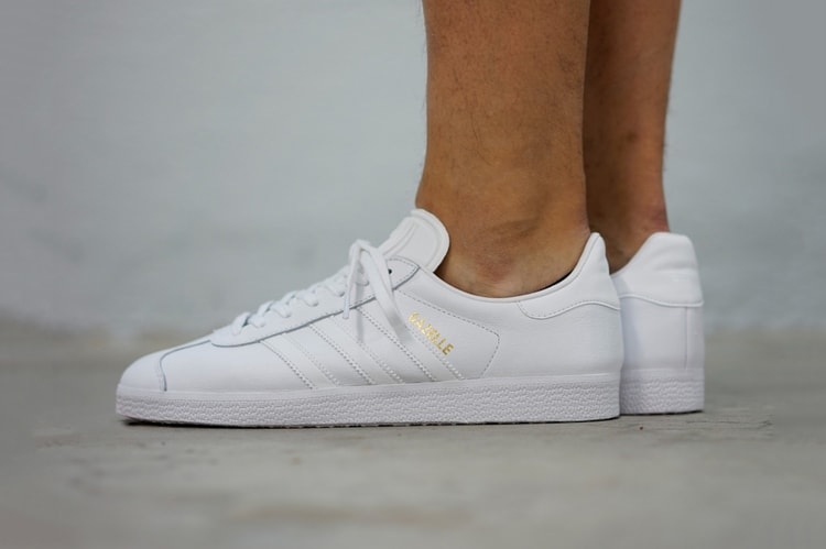 adidas Gives the Gazelle the "Triple White" Treatment