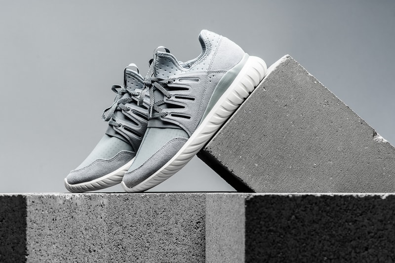 adidas Originals Tubular Radial Light Grey Vintage White